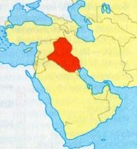 Ирак на карте