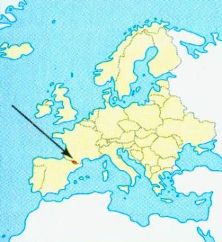 Андорра на карте