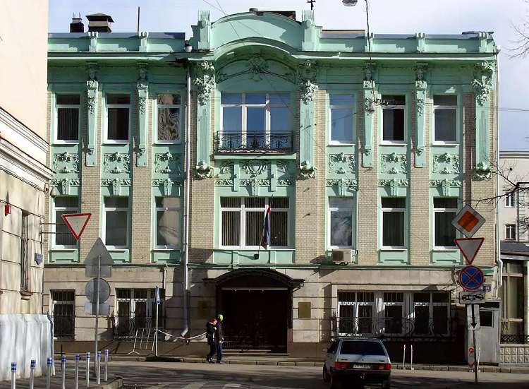 Посольство Азербайджана в Москве (Леонтьевский пер., д. 16)