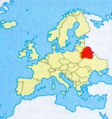 Белоруссия на карте