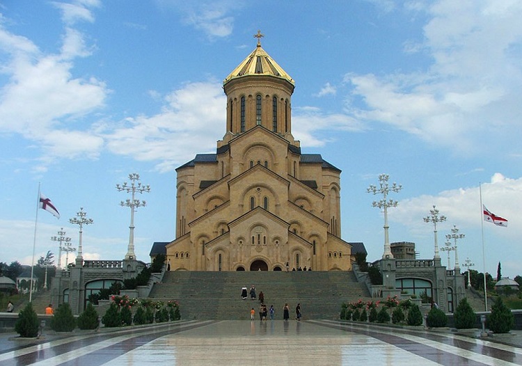Грузия. Тбилиси. Собор Пресвятой Троицы